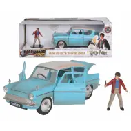 Hollywood Rides - Harry Potter: Modello di auto in metallo Ford Anglia 1959 1/24 - Simba Toys