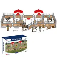 Horse Ranch set premium con figure, recinto e accessori
