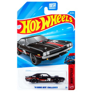 Hot Wheels: 70 Dodge Hemi Challenger macchinina in scala 1:64 - Mattel