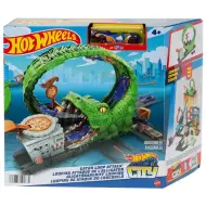 Hot Wheels® City: Pista con loop medio alligatore - Mattel