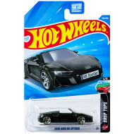 Hot Wheels: 2019 Audi R8 Spyder macchinina nera 1/64 - Mattel
