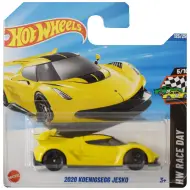 Hot Wheels: 2020 Koenigsegg Jesko macchinina gialla 1/64 - Mattel