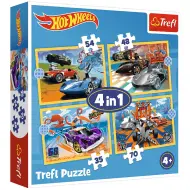 Hot Wheels 4 in 1 puzzle - Trefl