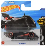 Hot Wheels: Batmobile auto nero-rosso 1/64 - Mattel