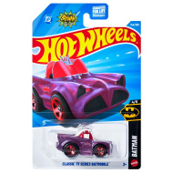 Hot Wheels: Batmobile della serie TV classica, macchinina viola 1/64 - Mattel