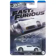 Hot Wheels: Bugatti Veyron bianca di Fast &amp; Furious, macchinina 1/64 - Mattel