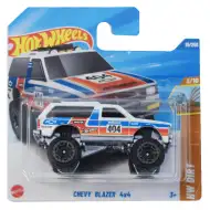 Hot Wheels: Chevy Blazer 4x4 mini auto bianco 1/64 - Mattel