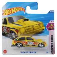 Hot Wheels: Chevy Chevette macchinina gialla 1/64 - Mattel