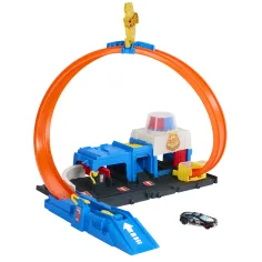 Hot Wheels City: Super Stazione di Polizia con macchinina - Mattel immagine 2