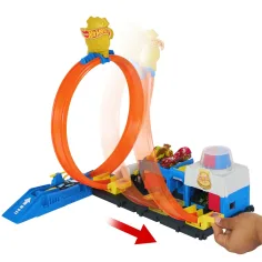 Hot Wheels City: Super Stazione di Polizia con macchinina - Mattel immagine 3