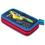 Hot Wheels Criss Cross Crash astuccio a due piani completo di accessori
