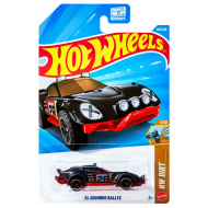 Hot Wheels: El Segundo Rallye macchinina rossa e nera 1/64 - Mattel