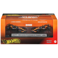 Hot Wheels F1 Confezione da 2 macchinine - McLaren: Norris e Piastri - Mattel
