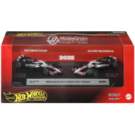 Hot Wheels F1 Set da 2 macchinine - Haas: Ocon + Bearman - Mattel