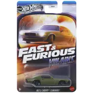 Hot Wheels: Fast &amp; Furious 1973 Chevy Camaro modellautó 1/64 - Mattel