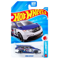 Hot Wheels: Honda Odyssey macchinina bianca e viola in scala 1/64 - Mattel