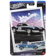 Hot Wheels: Jaguar E-Type Lightweight Vintage modellautó 1/64 – Mattel