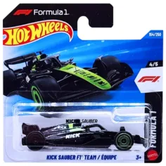Hot Wheels: Kick Sauber F1 Team macchinina in scala 1/64 - Mattel
