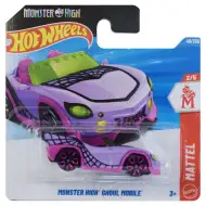Hot Wheels: Monster High Ghoul Mobile auto lilla in scala 1/64 - Mattel