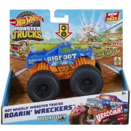 Hot Wheels Monster Trucks: Bigfoot 4x4x4 auto mostro con effetti luminosi e sonori 1/43 - Mattel