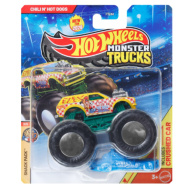 Hot Wheels Monster Trucks: Chili N’ Hot Dogs macchinina monster in scala 1/64 – Mattel