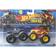 Hot Wheels Monster Trucks: Dragon Hunter vs Dragonizer set di 2 macchinine 1/64 - Mattel