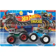 Hot Wheels Monster Trucks: Loco Punk vs Airplane Mode set di 2 macchinine 1/64 - Mattel