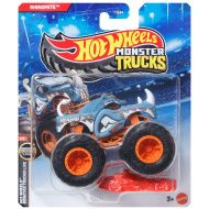 Hot Wheels Monster Trucks: Rhinomite macchinina monster blu 1/64 - Mattel