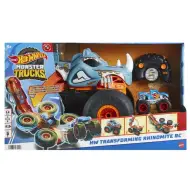 Hot Wheels Monster Trucks: Rhinomite trasformabile radiocomandato - Mattel