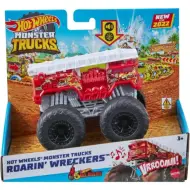 Hot Wheels Monster Trucks: Roarin Wreckers macchinina con luci ed effetti sonori 1/43 - Mattel