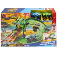 Hot Wheels Monster Trucks: Set pista Corsa del Drago - Mattel