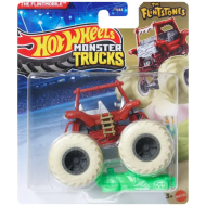 Hot Wheels Monster Trucks: The Flintmobile - macchinina Monster in scala 1/64 – Mattel