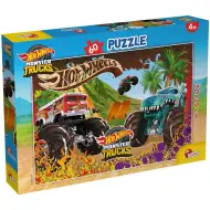 Hot Wheels Monster trucks puzzle da 60 pezzi 50x35cm - Lisciani