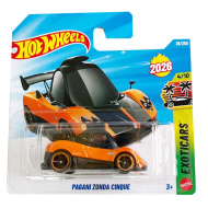 Hot Wheels: Pagani Zonda Cinque macchinina in scala 1:64 - Mattel