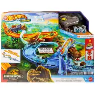 Hot Wheels Racer circuito: Jurassic World Rinascita set da gioco - Mattel
