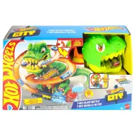 Hot Wheels: Set da pista Attacco del T-Rex - Mattel