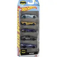 Hot Wheels: Set di 5 macchinine Batman 1/64 - Mattel