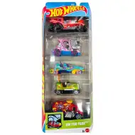 Hot Wheels: Set di 5 macchinine Fun Park 1/64 – Mattel