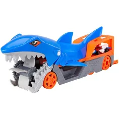 Hot Wheels: Set di gioco Squalo mangia-auto con macchinina - Mattel immagine 2