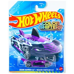 Hot Wheels: Shark Hammer 2.0 macchinina 1/64 che cambia colore - Mattel