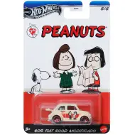 Hot Wheels: Snoopy Fiat 500D Modificato anni 60 modellino 1/64 - Mattel