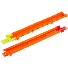 Hot Wheels Track Creator: Set di pista rettilinea - Mattel immagine 3