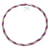 Hula hoop 37 cm di colore lilla-argento