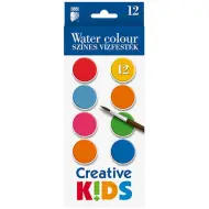 ICO: Acquerelli per bambini creativi 12 pezzi 28mm