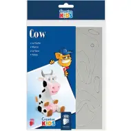 ICO: Figura di mucca 3D per bambini creativi