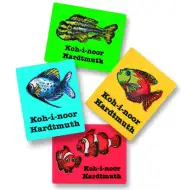ICO: Gomma plastica Koh-I-Noor con motivo a pesce