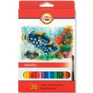 ICO: Koh-I-Noor Mondeluz 3719 set di matite acquerellabili 36 pezzi