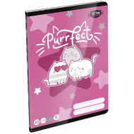 ICO: LizzySuli Kittok Stars Purrfect quaderno a righe per la 3ª elementare A5 12-32