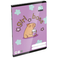 ICO: LizzySuli Lollipop Capybara quaderno a quadretti A5 27-32