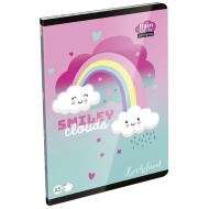 ICO: LizzySuli Lollipop Rainbow quaderno dei compiti A5, 40 fogli